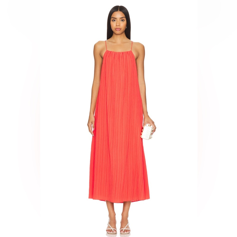 Solid & Striped Sarai Dress in Lava